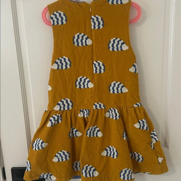 Mini Boden Velvet Girls Dress Set Sz 7-8 yr - Picture 13 of 14